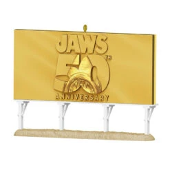 Hallmark Jaws 50th Anniversary Help!!! Shark Ornament -Hallmark Gift Shop Jaws Billboard Keepsake Ornament 5QXI8582 07