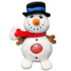 Jellyroos Powder The Snowman Squeezable Plush Toy -Hallmark Gift Shop Jellyroos Powder the Snowman Squeezable Plush Toy JLR1072 01