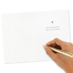 Hallmark Jesus Gave Everything Religious Boxed Christmas Cards, Pack Of 16 -Hallmark Gift Shop Jesus Gave All Religious Boxed Christmas Cards 1DSH1013 07