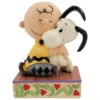 Enesco Jim Shore Charlie Brown Hugging Snoopy Figurine, 4.5" -Hallmark Gift Shop Jim Shore Charlie Brown Hugging Snoopy Figurine 6007936 01