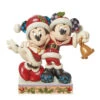 Enesco Jim Shore Disney Mickey And Minnie Santas Figurine, 6.69" -Hallmark Gift Shop Jim Shore Disney Mickey and Minnie in Santa Suits 6013058 01