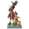 Enesco Jim Shore Disney Peter Pan And Captain Hook Figurine, 9.5" 2 Enesco Jim Shore Disney Peter Pan And Captain Hook Figurine, 9.5" -Hallmark Gift Shop Jim Shore Disney Peter Pan and Hook Figurine 6011928 01