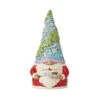 Enesco Jim Shore Summer Grilling Gnome Figurine, 5" -Hallmark Gift Shop Jim Shore Gnome with Burger Figurine 6013138 01
