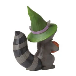 Enesco Jim Shore Halloween Raccoon Figurine, 5.9" -Hallmark Gift Shop Jim Shore Halloween Raccoon Figurine 6012748 02