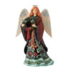 Enesco Jim Shore Holiday Manor Angel Figurine, 9.25" -Hallmark Gift Shop Jim Shore Holiday Manor Angel Wreath Figurine 6012886 01