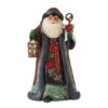 Enesco Jim Shore Holiday Manor Santa Figurine, 10.04" -Hallmark Gift Shop Jim Shore Holiday Santa Staff Lantern Figurine 6012884 01