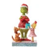 Enesco Jim Shore Max And Cindy Giving Gifts To The Grinch Figurine, 7.24" -Hallmark Gift Shop Jim Shore Max and Cindy Give the Grinch Presents Figurine 6012698 01