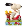 Enesco Jim Shore Peanuts Snoopy On Scooter Figurine, 6.5" -Hallmark Gift Shop Jim Shore Peanuts Snoopy on Scooter Figurine 6010122 01