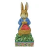 Enesco Jim Shore Peter Rabbit With Basket Of Strawberries Figurine, 6.2" -Hallmark Gift Shop Jim Shore Peter Rabbit With Basket Figurine 6012489 01