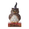 Enesco Jim Shore Halloween Owl Figurine, 5.51" -Hallmark Gift Shop Jim Shore PintSized Halloween Owl Figurine 6012749 01