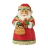 Enesco Jim Shore Pint-Sized Santa With Christmas Cookies Figurine, 5.1" -Hallmark Gift Shop Jim Shore PintSized Santa With Cookies Figurine 6012965 01