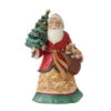 Enesco Jim Shore Santa With Christmas Tree And Toy Bag Figurine, 8.07" -Hallmark Gift Shop Jim Shore Santa Christmas Tree and Toys Figurine 6012904 01