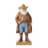 Enesco Jim Shore Western Santa Figurine, 10.24" -Hallmark Gift Shop Jim Shore Santa Figurine With Cowboy Hat 6012903 01
