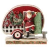 Enesco Jim Shore Highland Glen Santa's Camper Figurine, 6.5" -Hallmark Gift Shop Jim Shore Santas Camper Figurine 6012863 01