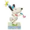 Enesco Jim Shore Peanuts Snoopy Birthday Dance Figurine, 5.25" -Hallmark Gift Shop Jim Shore Snoopy Birthday Party Figurine 6010116 01
