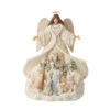 Enesco Jim Shore White Woodland Angel With Cloak Figurine, 9.5" -Hallmark Gift Shop Jim Shore White Woodland Angel With Cloak Figurine 6012678 01
