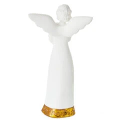 Hallmark Heart Of The Family Angel Figurine For Grandma, 8.5" -Hallmark Gift Shop Joanne Eschrich Ceramic Angel Figurine for Grandma 1JOA2227 02