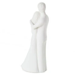Hallmark Love Is An Adventure Embracing Couple Figurine, 8.75" -Hallmark Gift Shop Joanne Eschrich Ceramic Loving Couple Figurine 1JOA2109 02
