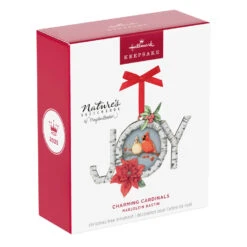 Hallmark Marjolein Bastin Charming Cardinals Papercraft Ornament -Hallmark Gift Shop Joy Cardinals Keepsake Ornament 5QXI7515 08