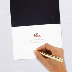 Hallmark Joy To You Christmas Card -Hallmark Gift Shop Joy Holiday Greenery Christmas Card 699IXC9964 06