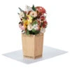 Hallmark Jumbo Flower Bouquet In Vase 3D Pop-Up Blank Card -Hallmark Gift Shop Jumbo Bouquet in Vase 3D PopUp Flower Card 1999WDR2991 01