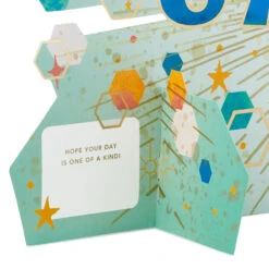 Hallmark Jumbo Happy Father's Day 3D Pop-Up Father's Day Card -Hallmark Gift Shop Jumbo PopUp Happy Fathers Day Card 999FPW1027 06