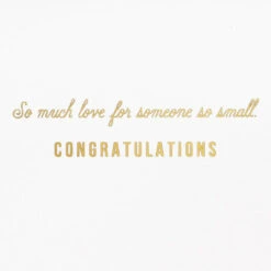 Hallmark So Much Love New Baby Card -Hallmark Gift Shop Jungle Animals New Baby Card 859LAD2922 02