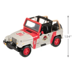 Hallmark The Car's The Star Jurassic Park 1992 Jeep Wrangler Metal Ornament -Hallmark Gift Shop Jurassic Park Jeep Keepsake Ornament 2199QXR8149 03