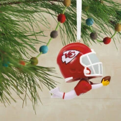 NFL Kansas City Chiefs Bouncing Buddy Hallmark Ornament -Hallmark Gift Shop KC Chiefs Bobblehead Christmas Ornament 1OSL2389 02