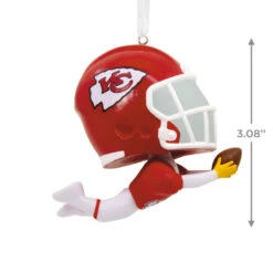 NFL Kansas City Chiefs Bouncing Buddy Hallmark Ornament -Hallmark Gift Shop KC Chiefs Bobblehead Christmas Ornament 1OSL2389 03