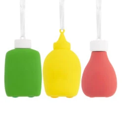 Better Together Ketchup, Mustard And Relish Magnetic Hallmark Ornaments, Set Of 3 -Hallmark Gift Shop Ketchup Mustard Relish Magnetic Ornaments 1HAJ2157 07