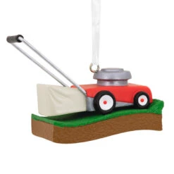 Kicking Grass Lawn Mower Hallmark Ornament -Hallmark Gift Shop Kicking Grass Lawn Mower Christmas Ornament 1HGO3054 07