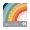 Hallmark Kindness Is Golden 550-Piece Jigsaw Puzzle -Hallmark Gift Shop Kindness Is Golden Rainbow 550Piece Jigsaw Puzzle 1PUZ1423 01