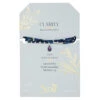 Silver, Lapis And Amethyst Wrap Bracelet/Necklace With Teardrop Charm -Hallmark Gift Shop LapisAmethystSilver Wrap BraceletNecklace SB008 01