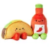 Hallmark Large Better Together Taco And Hot Sauce Magnetic Plush, 16" -Hallmark Gift Shop Large Better Together Taco and Hot Sauce Magnetic Plush 1KID1608 01