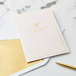 Hallmark Wishing You A Lifetime Of Happiness Pop-Up Engagement Card -Hallmark Gift Shop LaserCut Diamond Ring Engagement Card 5RZH1350 07