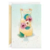 Hallmark All-Around Beautiful Birthday Card -Hallmark Gift Shop Layer Cake and Flowers Birthday Card 1059LAD3079 01