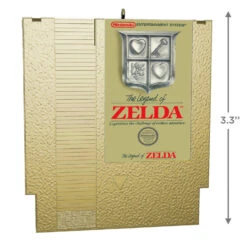 Hallmark Nintendo The Legend Of Zelda™ Game Cartridge Metal Ornament -Hallmark Gift Shop Legend of Zelda Game Cartridge Keepsake Ornament 1QXV1109 03