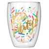 Let's Party Double-Wall Confetti Stemless Glass, 10 Oz. -Hallmark Gift Shop Lets Party Confetti Stemless Glass 1004859327 01