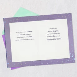 Hallmark A Woman Who Makes The World Better Birthday Card For Daughter -Hallmark Gift Shop Lettering Inside Silhouette Birthday Card for Daughter 659FBD4930 04