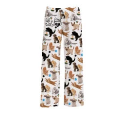 Brief Insanity Life Is Better With A Cat Lounge Pants, Medium