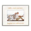 Malden Life's Journey Begins At Retirement Wood Picture Frame, 4x6 -Hallmark Gift Shop Lifes Journey Begins at Retirement Picture Frame 338746 01
