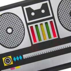 Hallmark Boom Box Musical Birthday Card With Lights -Hallmark Gift Shop LightUp Boom Box Musical Birthday Card 959ARH1417 04