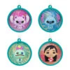 Mini Disney Stitch Scenes Shatterproof Hallmark Ornaments, Set Of 4 -Hallmark Gift Shop Lilo Stitch Christmas Ornaments 3HCM4194 01