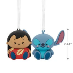 Better Together Disney Lilo & Stitch Magnetic Hallmark Ornaments, Set Of 2 -Hallmark Gift Shop Lilo and Stitch Christmas Ornaments 3HCM2403 03