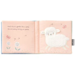 Hallmark The Lion And The Lamb: A Touch & Feel Book About God's Love Cloth Book -Hallmark Gift Shop Lion and Lamb Touch Feel Soft Plush Cloth Book 1BBY4854 04