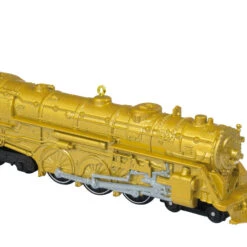 Hallmark Lionel® Trains New York Central 700E Hudson Locomotive Metallic Gold Metal Ornament -Hallmark Gift Shop Lionel Trains Gold Locomotive Keepsake Ornament 5QXE3502 06