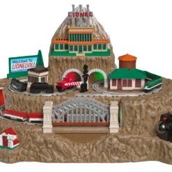Hallmark Lionel® Trains Lionelville® Tabletop Decoration With Light, Sound And Motion -Hallmark Gift Shop Lionel Trains Lionelville Tabletop Decoration 5QFM3972 06