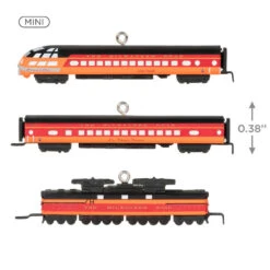 Hallmark Mini Lionel® Milwaukee Road EP-2 Passenger Ornaments, Set Of 3 -Hallmark Gift Shop Lionel Trains Milwaukee Road Cars Keepsake Ornaments 2299QXM9287 03