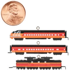 Hallmark Mini Lionel® Milwaukee Road EP-2 Passenger Ornaments, Set Of 3 -Hallmark Gift Shop Lionel Trains Milwaukee Road Cars Keepsake Ornaments 2299QXM9287 07